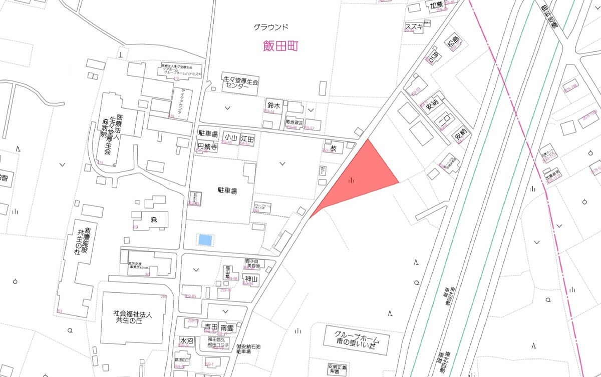 宇都宮市飯田町　【564.76坪】　